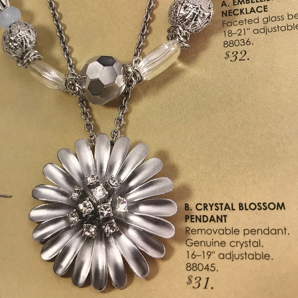 Crystal Bloom Pendant